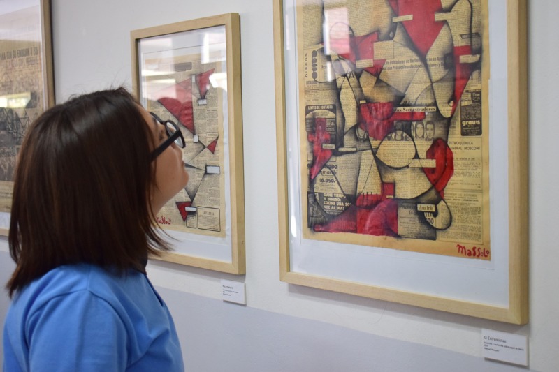 Muestra de Manuel Massolo en el Complejo Universitario